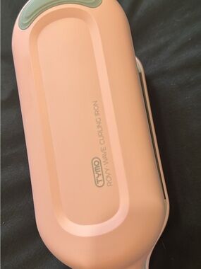 TYMO Pink Rovy Wave Curling Iron Travel Case